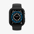 ACS05458 - Apple Watch Ultra (Apple Watch (49mm)) Case Thin Fit in black showing the front